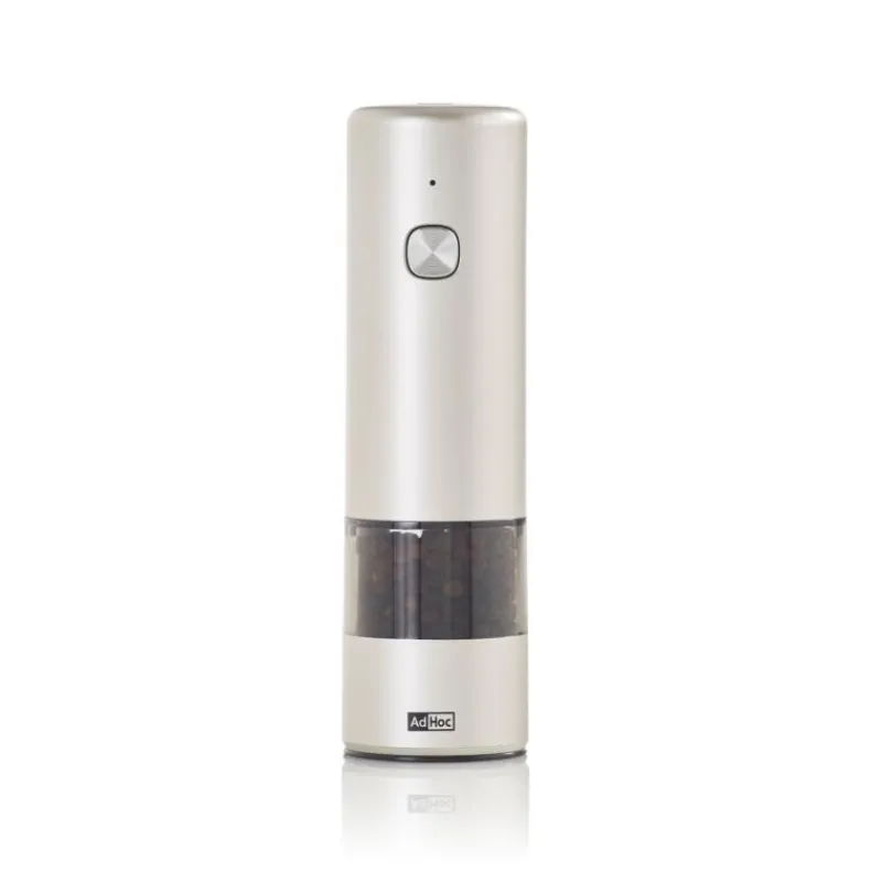 AdHoc Elektrische Pfeffer- / Salzmühle i.Mill Light Grey- Küchenhelfer