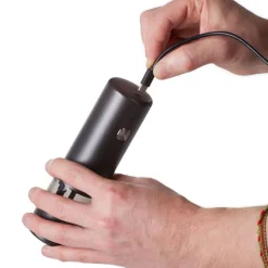 AdHoc Elektrische Pfeffer- / Salzmühle i.Mill Dark Grey- Küchenhelfer