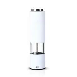 AdHoc Elektrische Pfeffer- oder Salzmühle Tropica Weiß- Küchenhelfer