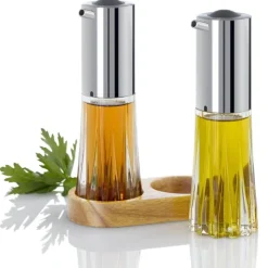 AdHoc Öl- und Essigspender Menage Crystal- Geschirr (3)
