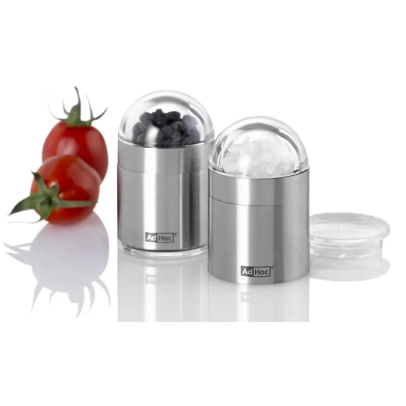 AdHoc Pecknick To Go Pfeffer- und Salzmühle 2er Set- Küchenhelfer