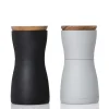 AdHoc Pfeffer- und Salzmühle Twin Schwarz Grau 2er Set- Küchenhelfer