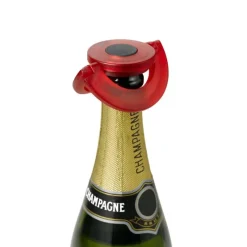 AdHoc Sekt- und Champagnerverschluss Gusto Rot- Barutensilien