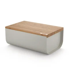 Alessi Brotkasten Mattina Warm Grey- Aufbewahrung (3)