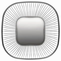 Alessi Drahtkorb Eckig 845- Aufbewahrung (3)