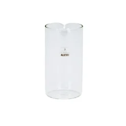 Alessi Ersatzglas zu Pressfilterkanne 3 Tassen 9094/3 und MGPF 3- Zubehör & Ersatzteile