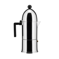 Alessi Espressokocher La Cupola Induktion Schwarz A9095/6BFM- Kaffee & Tee