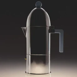 Alessi Espressokocher La Cupola Induktion Hellblau A9095/6BFM- Kaffee & Tee