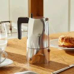 Alessi Espressokocher Ossidiana für 3 Tassen- Kaffee & Tee