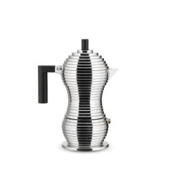Alessi Espressokocher Pulcina Schwarz für 1 Tasse- Kaffee & Tee