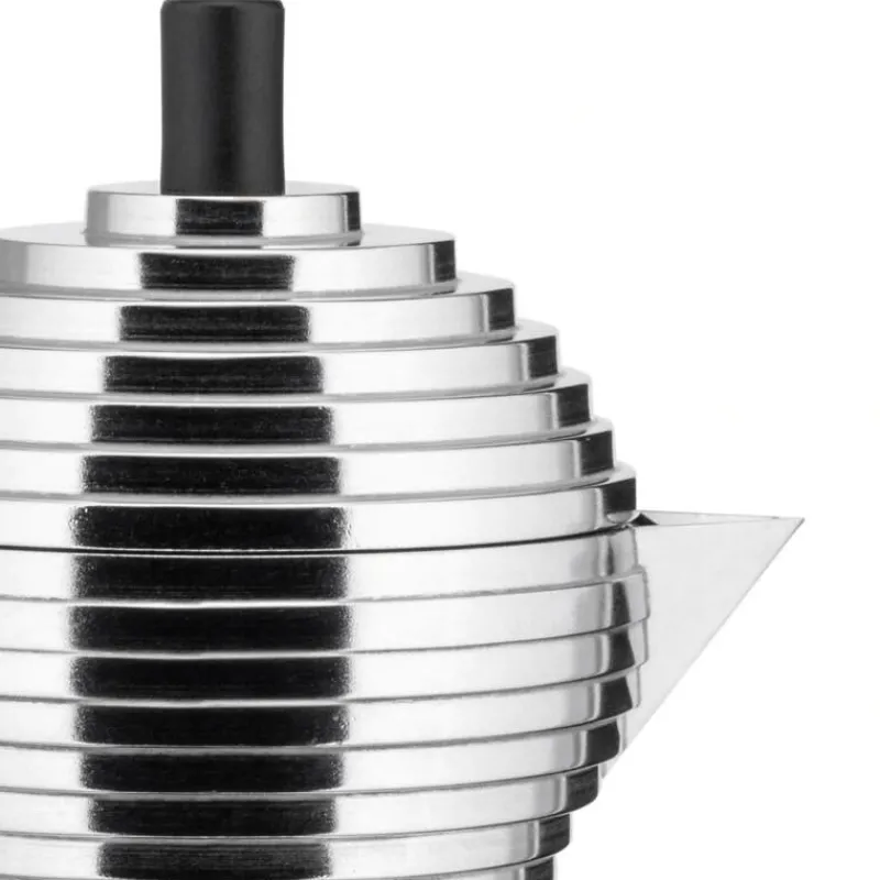 Alessi Espressokocher Pulcina Schwarz für 6 Tassen- Kaffee & Tee