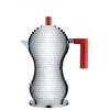 Alessi Espressokocher Pulcina Rot 150 ml für Induktion- Kaffee & Tee
