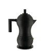 Alessi Espressokocher Pulcina Vollschwarz für 3 Tassen- Kaffee & Tee