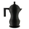 Alessi Espressokocher Pulcina Vollschwarz für 6 Tassen- Kaffee & Tee