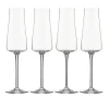 Alessi Eugenia Sektflöte 4er Set- Champagnergläser