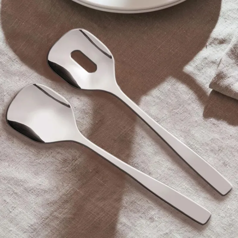 Alessi KnifeForkSpoon Salatbesteck 2-teilig- Besteck (2)