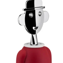 Alessi Korkenzieher Alessandro Rot- Barutensilien