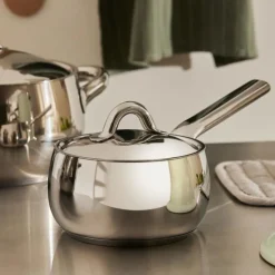 Alessi Mami Stielkasserolle 14 cm- Kochgeschirr