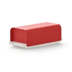 Alessi Mattina Butterdose Rot- Geschirr (3)