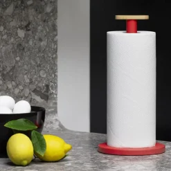 Alessi Mattina Küchenrollenhalter Rot- Küchenhelfer