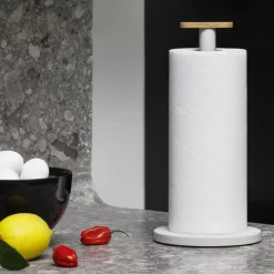 Alessi Mattina Küchenrollenhalter Warm Grey- Küchenhelfer