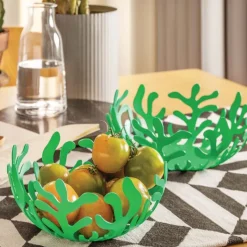 Alessi Mediterraneo Schale Grün 21 cm- Schalen & Körbe