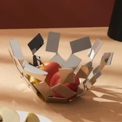 Alessi Obstschale La Stanza dello Scirocco Edelstahl MT02- Schalen & Körbe