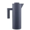 Alessi Plissé Isolierkanne 1000 ml Grau- Kaffee & Tee