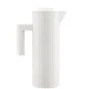 Alessi Plissé Isolierkanne 1000 ml Weiß- Kaffee & Tee