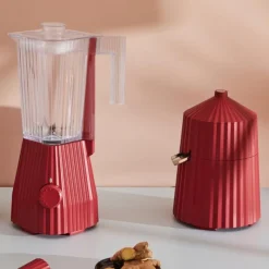 Alessi Plissé Standmixer Rot- Küchenhelfer