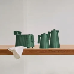 Alessi Plissé Toaster Grün- Küchenhelfer