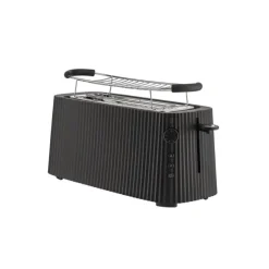 Alessi Plissé Toaster Lang Schwarz- Küchenhelfer