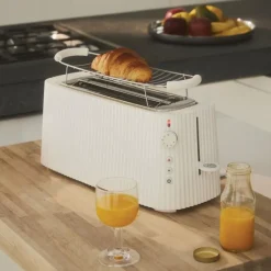 Alessi Plissé Toaster Lang Grün- Küchenhelfer