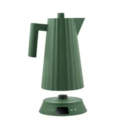 Alessi Plissé Wasserkocher mit Temperaturregelung Grün- Kochgeschirr