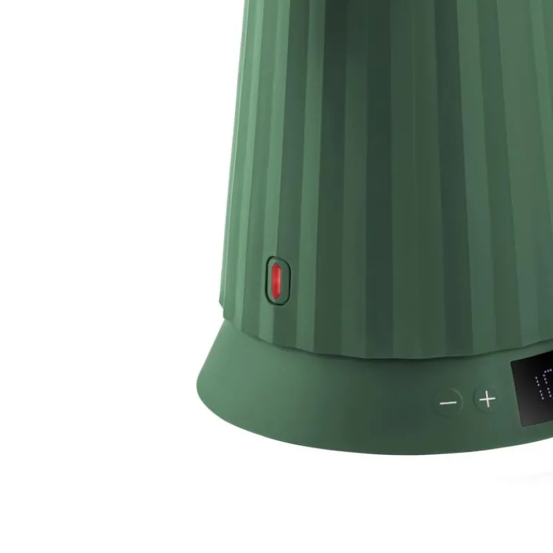 Alessi Plissé Wasserkocher mit Temperaturregelung Grün- Kochgeschirr