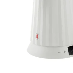 Alessi Plissé Wasserkocher mit Temperaturregelung Weiß- Kochgeschirr