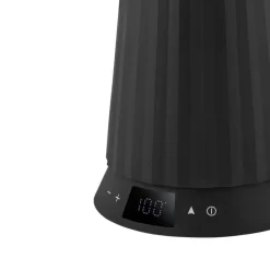 Alessi Plissé Wasserkocher mit Temperaturregelung Schwarz- Kochgeschirr