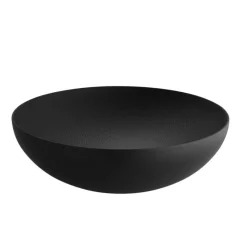 Alessi Schale mit Reliefdekor Double Schwarz 25 cm- Aufbewahrung (3)