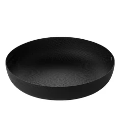 Alessi Schale mit Reliefdekor JM17/21 BT Schwarz 21 cm- Aufbewahrung (3)
