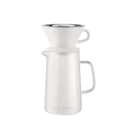 Alessi Slow Coffee Filterkanne Set- Kaffee & Tee