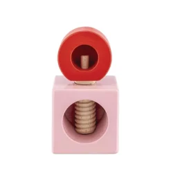 Alessi Sottsass Collection Nussknacker Rosa Rot- Küchenhelfer