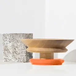 Alessi Sottsass Collection Tafelaufsatz Orange- Schalen & Körbe
