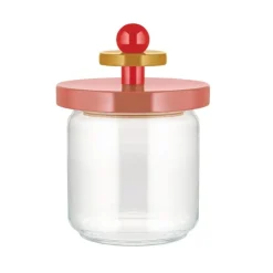 Alessi Sottsass Collection Vorratsglas Rosa 750 ml- Aufbewahrung (3)