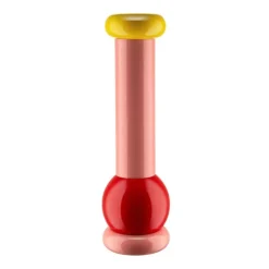 Alessi Sottsass Collection Salz- oder Pfeffermühle Groß Rosa- Küchenhelfer