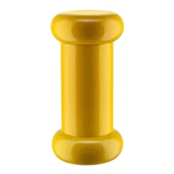 Alessi Sottsass Collection Salz- oder Pfeffermühle Medium Gelb- Küchenhelfer