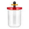 Alessi Sottsass Collection Vorratsglas Rot 1000 ml- Aufbewahrung (3)
