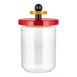 Alessi Sottsass Collection Vorratsglas Rot 1000 ml- Aufbewahrung (3)