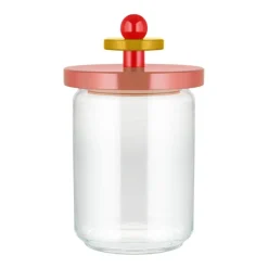 Alessi Sottsass Collection Vorratsglas Rosa 1000 ml- Aufbewahrung (3)