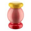 Alessi Sottsass Collection Salz- oder Pfeffermühle Klein Rosa- Küchenhelfer