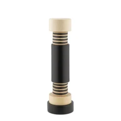 Alessi Sottsass Collection Pfeffer- oder Salzmühle Schwarz- Küchenhelfer